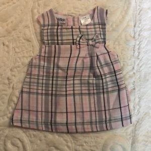 Calvin Klein Baby Girls Jumper Dress, 0-3 months